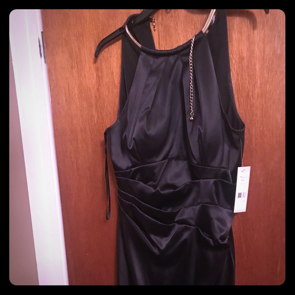 Black cocktail dress